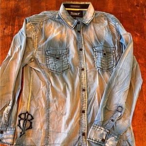 Roar Men’s Button shirt - XL